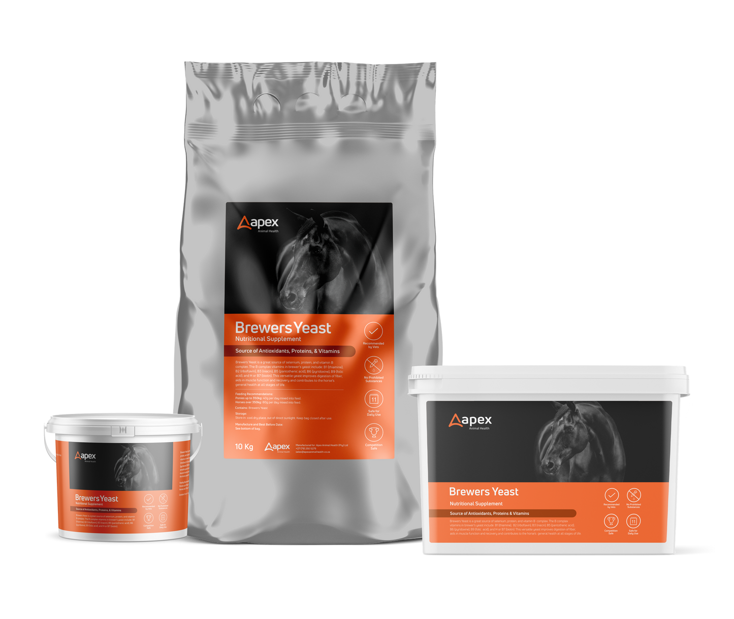Apex Brewers Yeast For Horses