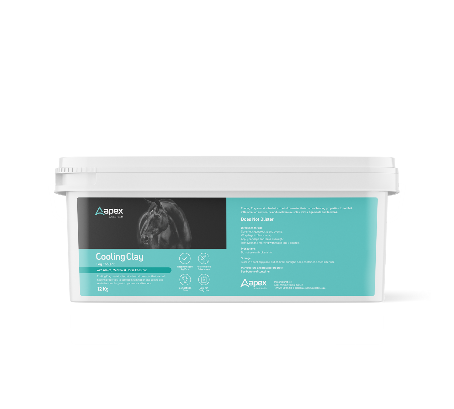Apex Herbal Cooling Clay For Horses