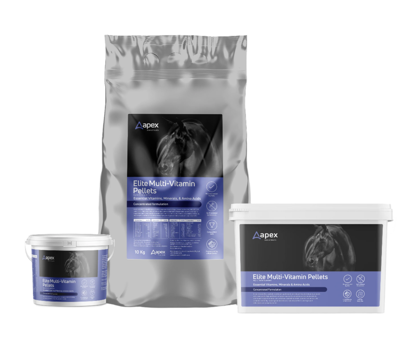 Apex Elite Multi-Vitamin Pellets For Horses