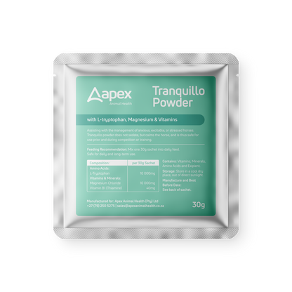 Apex Tranquillo Powder For Horses (30 x 30g Sachets)