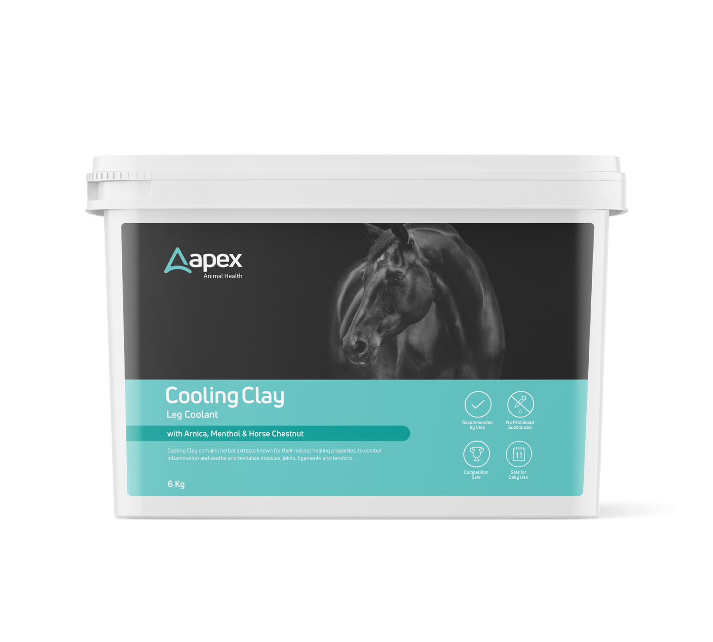 Apex Herbal Cooling Clay For Horses