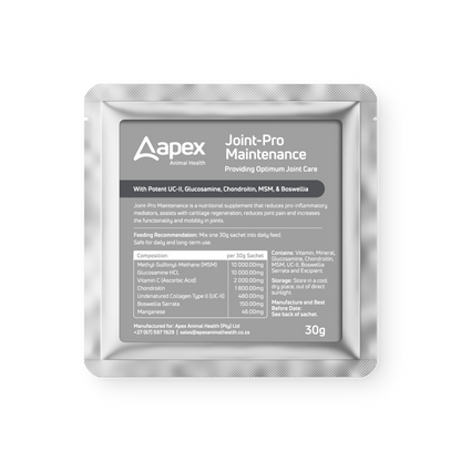 Apex Joint-Pro Maintenance For Horses (30 x 30g Sachets)