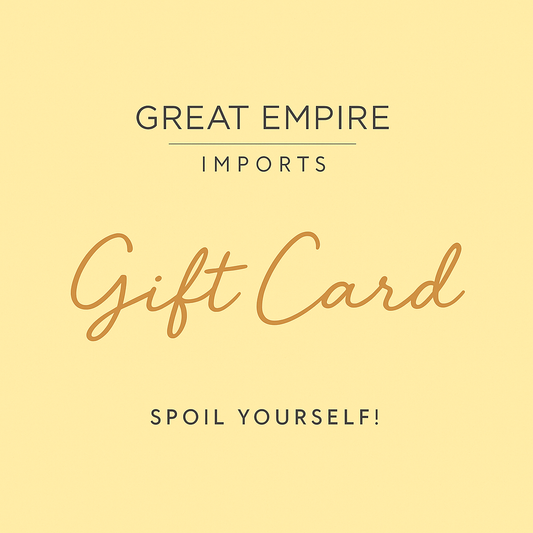 The Ultimate Gift of Luxury – Great Empire Imports Digital Gift Card